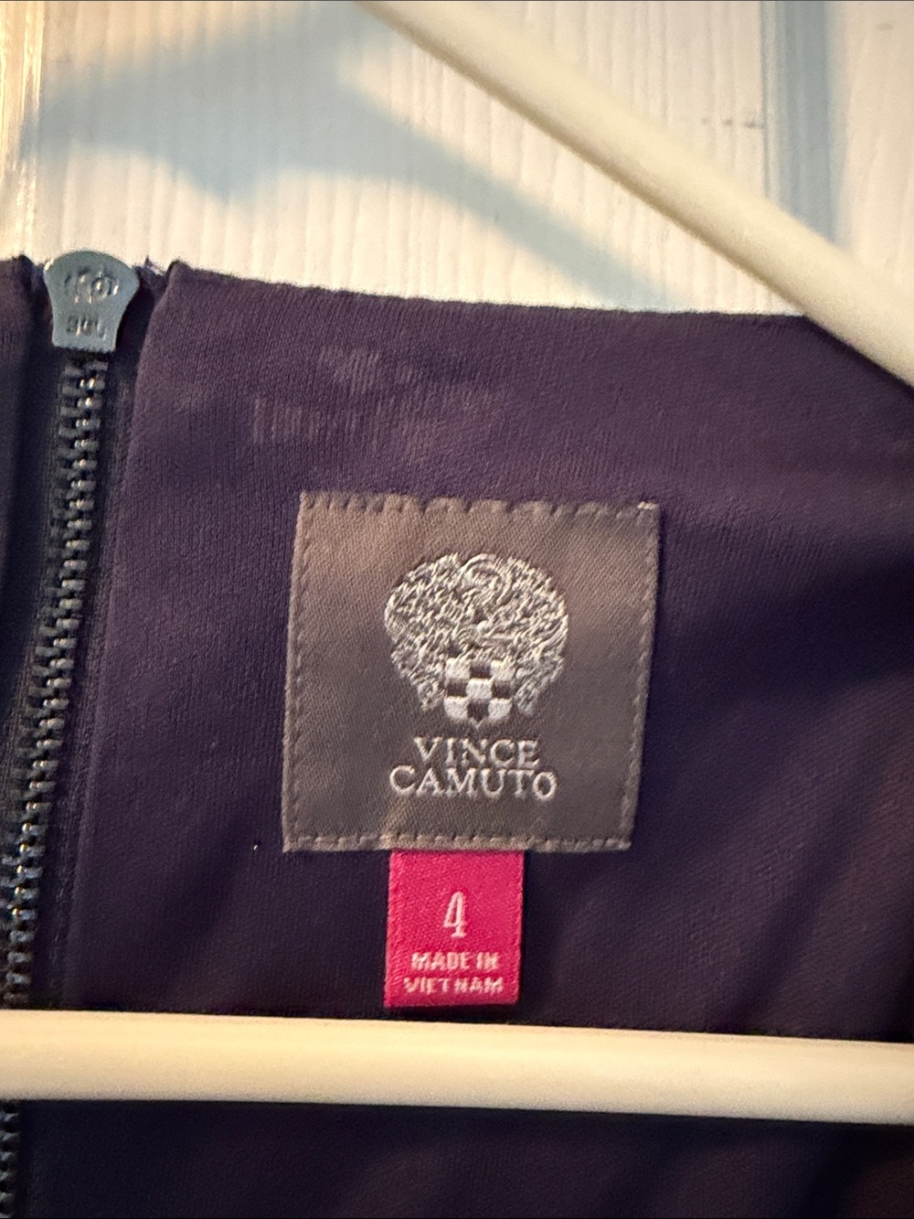 Vince Camuto Navy Lace Sheath Dress - Picture 3 of 3
